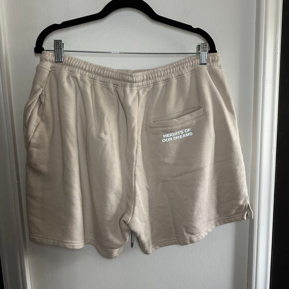 Tru Kolors Tan Knit Klassic Sweat Shorts Heights of Our Dreams Size XXL - Picture 7 of 14